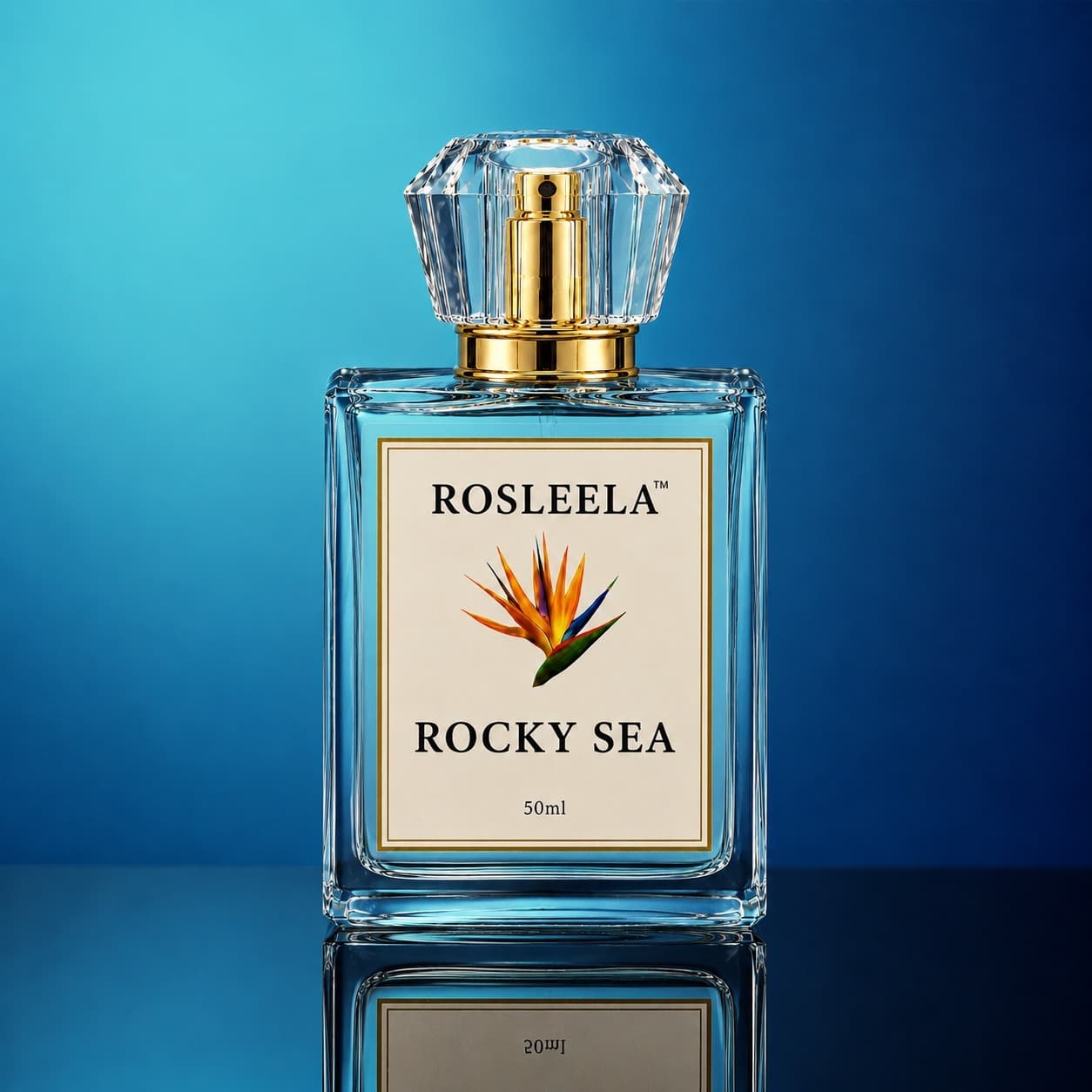Rocky Sea Men Perfume | Citrus Marine|Aquatic| Woody Fragrance(50 ml)