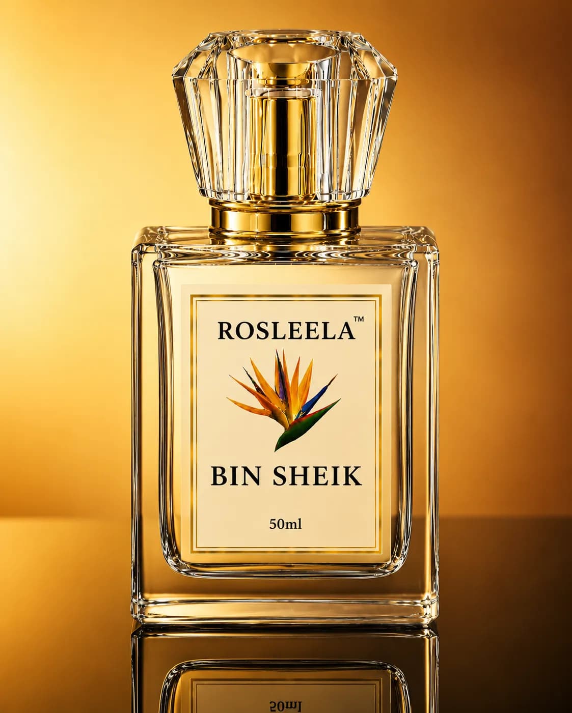 Bin Sheik Men Perfume | Oud Amber Spicy Warm Orchid Gulf notes Long Lasting Fragrance(50 ml)