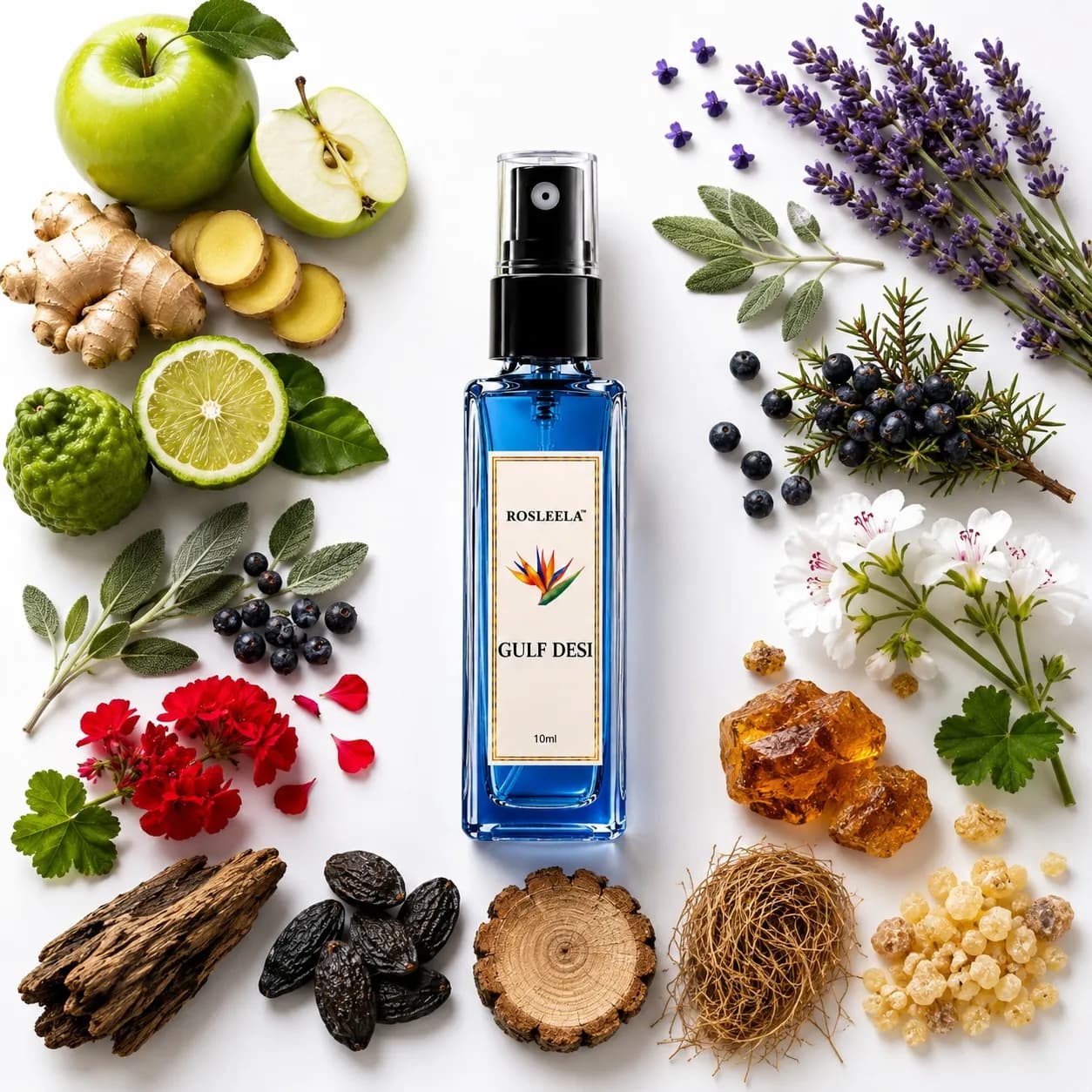 Gulf Desi Men's Perfume | Fresh Woody Citrus Aromatic Fragrance(10ml) - Image 4