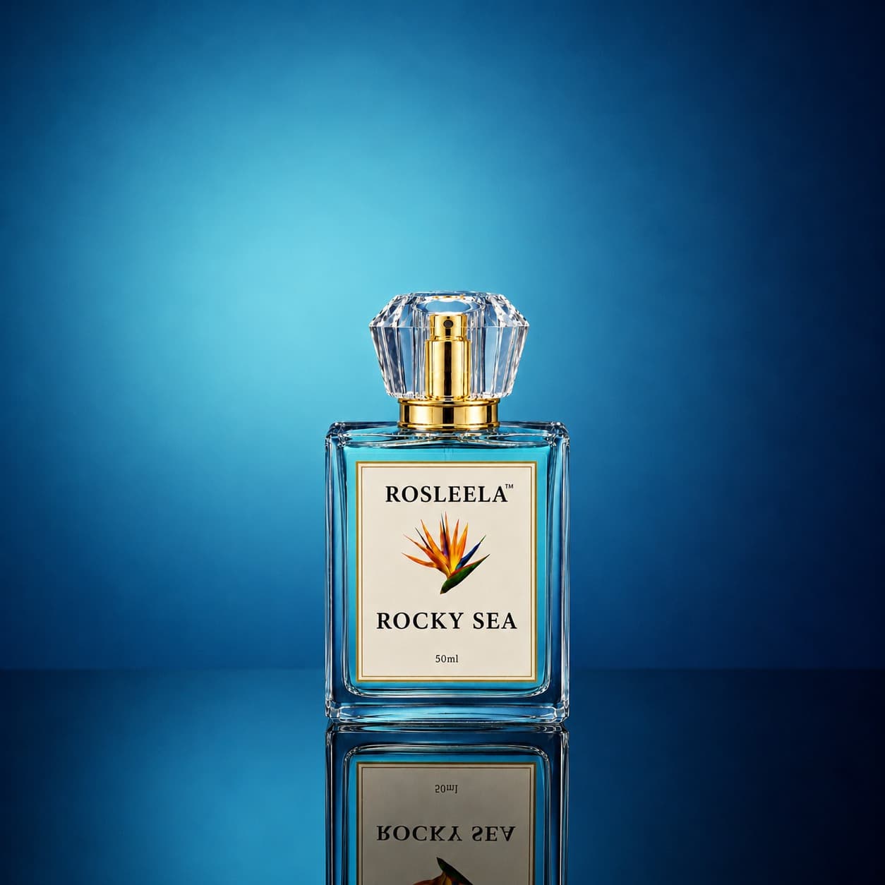 Rocky Sea Men Perfume | Citrus Marine|Aquatic| Woody Fragrance(50 ml)