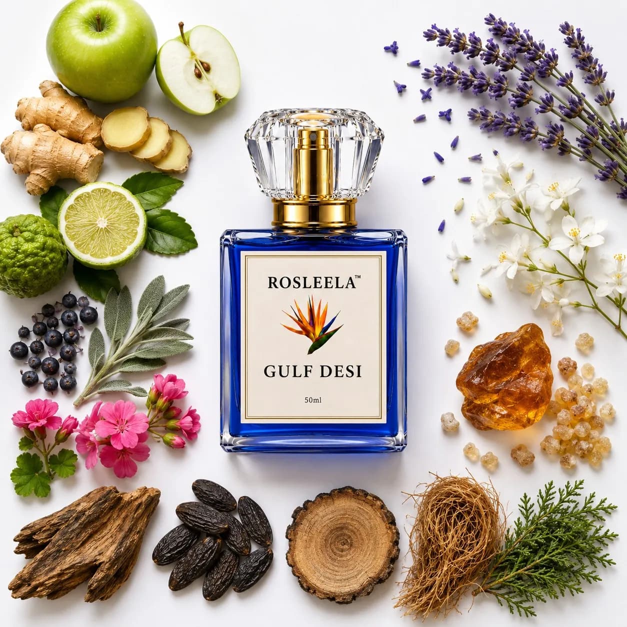 Gulf Desi Men's Perfume | Fresh Woody Citrus Aromatic Fragrance(50ml) - Image 4