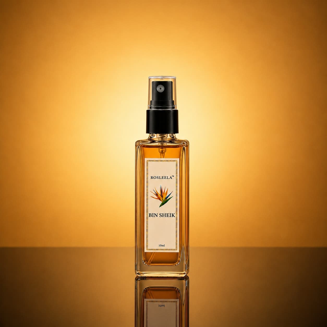 Bin Sheik Men Perfume | Oud Amber Spicy Warm Orchid Gulf notes Long Lasting Fragrance(10 ml)