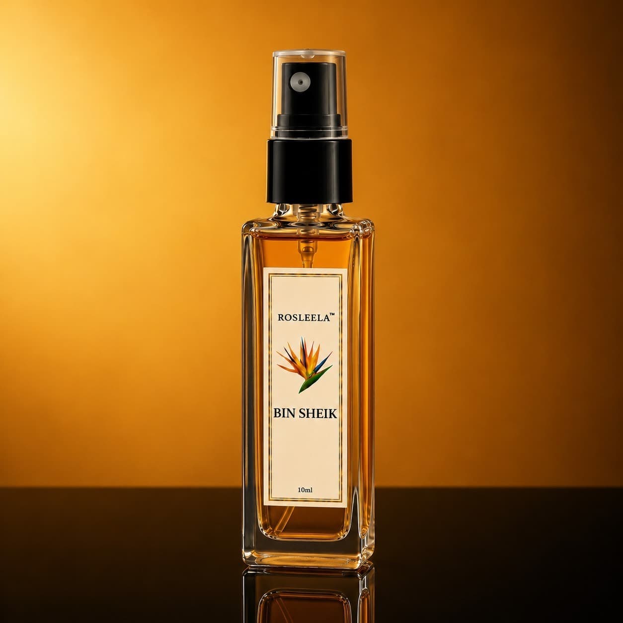 Bin Sheik Men Perfume | Oud Amber Spicy Warm Orchid Gulf notes Long Lasting Fragrance(10 ml)