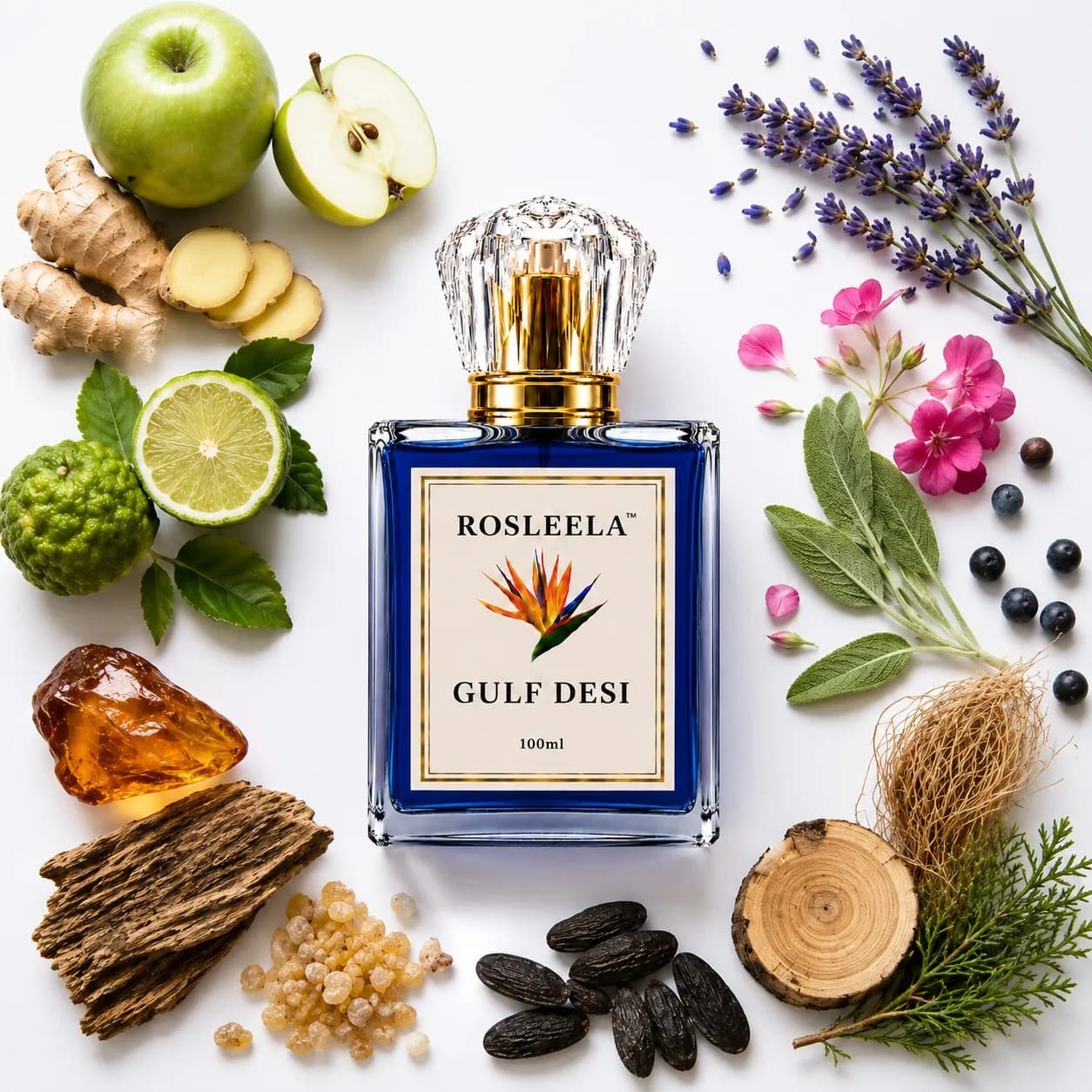 Gulf Desi Men's Perfume | Fresh Woody Citrus Aromatic Fragrance(100 ml) - Image 4
