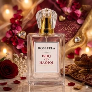 Ishq-e-Haqiqi Women Perfume | Oud Agarwood, woody white oud